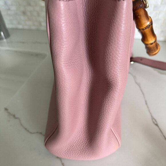 Gucci Bamboo Tote in Blush - Picture 10 of 16